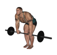 Barbell Row - Bent Over Narrow Stance